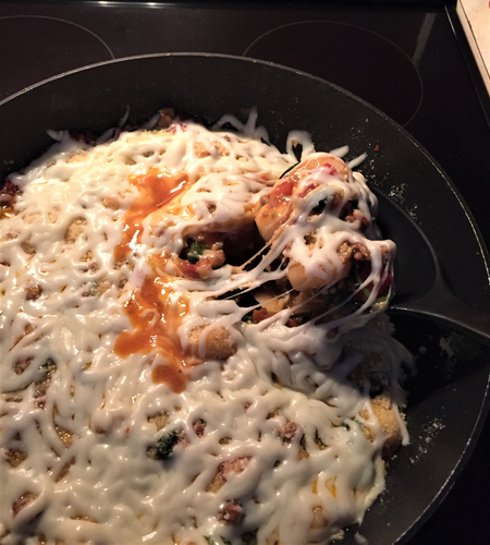 One-pan gnocchi bake