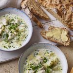 Cullen skink with wholemeal soda bread