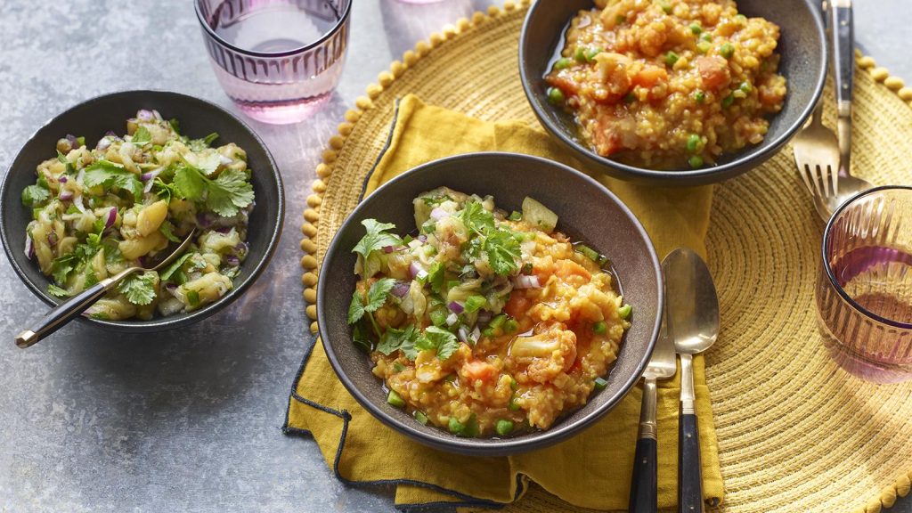 Lentil and basmati khichdi