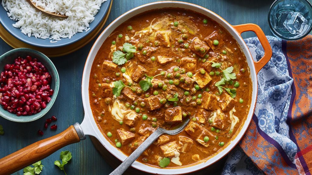 Butter paneer curry