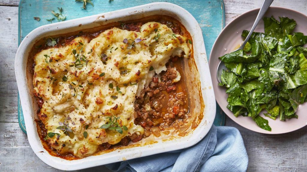 Vegan cottage pie