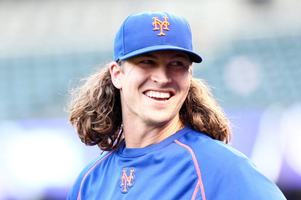 A Good Night On the Mound For Jacob deGrom 14K’s & a Home Run!