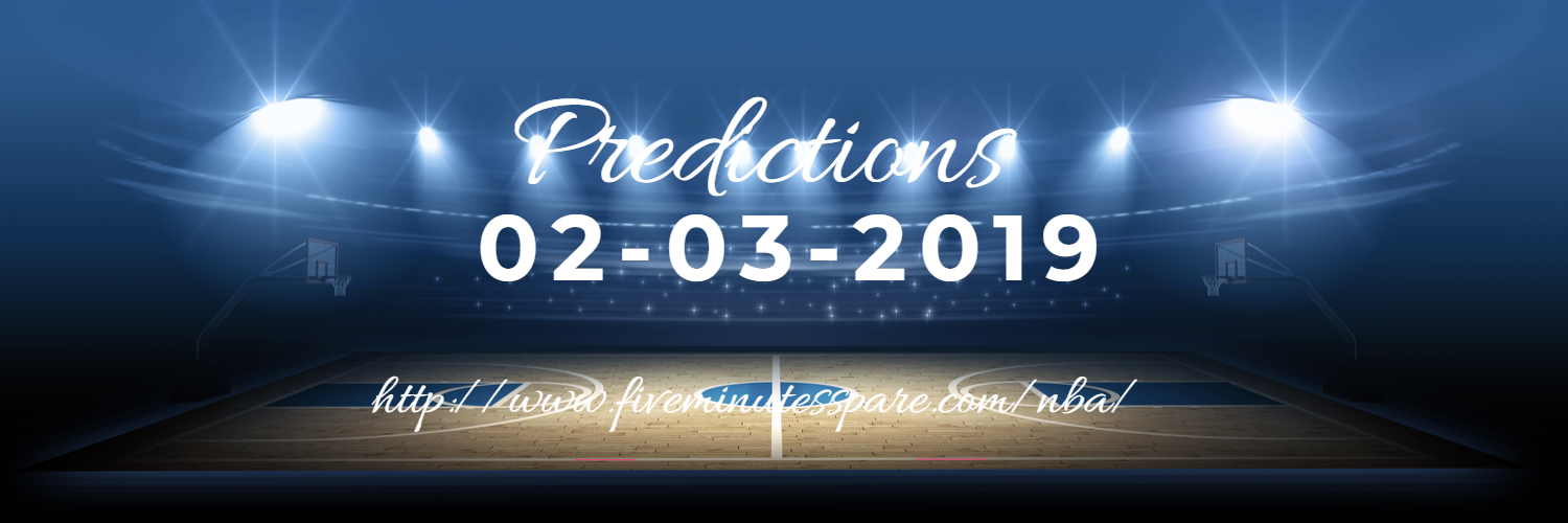 Full list of predictions 2nd March 2019