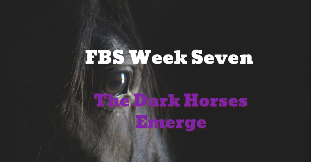 2019 College Football Week Seven Round Up – The Dark Horses Emerge