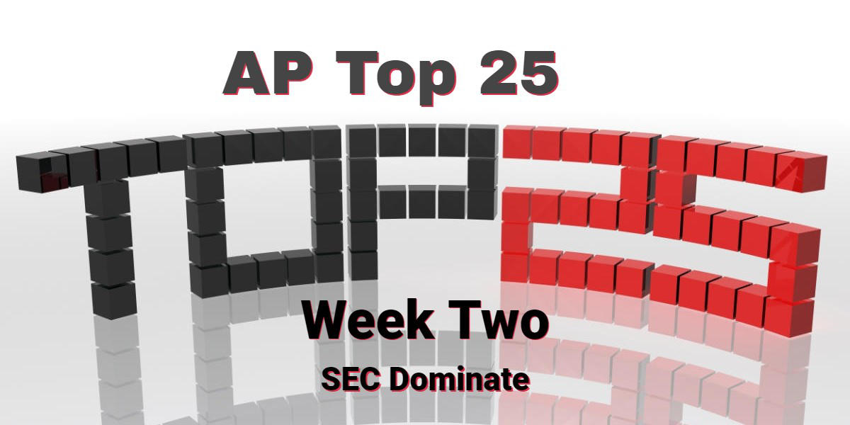 2022 AP Week Two Rankings Oregon Slide Out Of The Top 25