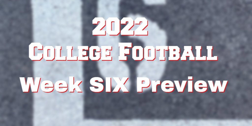 2022 College Football Week 6 Red River Showdown