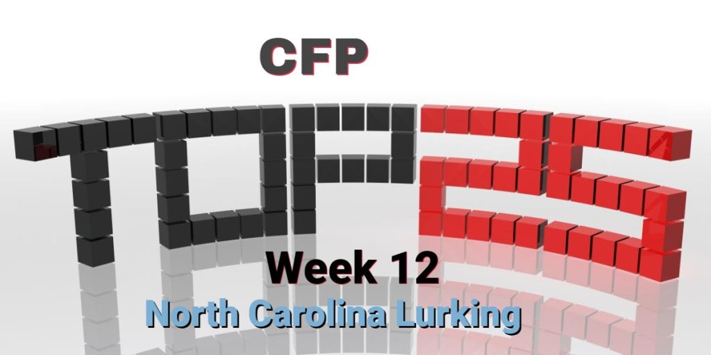2022 CFP Rankings Week 12 TCU In Top 4