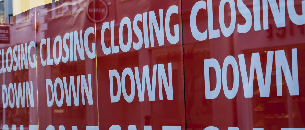 14 shops in the UK are closing everyday…
