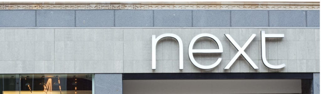 Retailer, Next, sales increased over festive period.