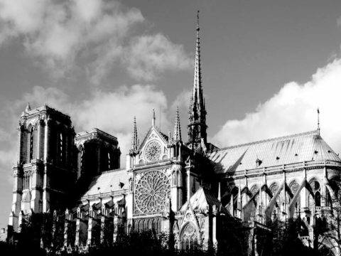 Notre-Dame fire: Macron promises to reconstruct cathedral