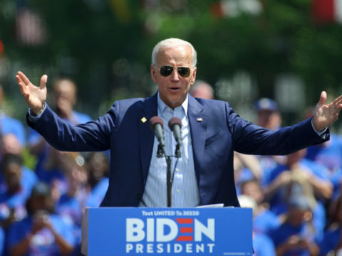 2020 US Elections Joe Biden Democrats Leading Candidate