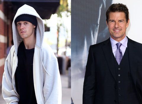 Justin Bieber Wants To Fight Tom Cruise