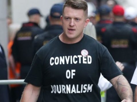 Tommy Robinson Jailed For 9 Months