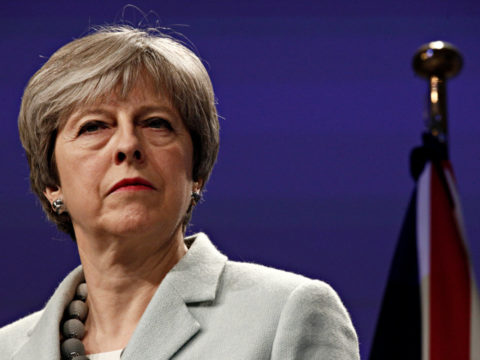 PM Theresa May Stands By Ambassador Darroch