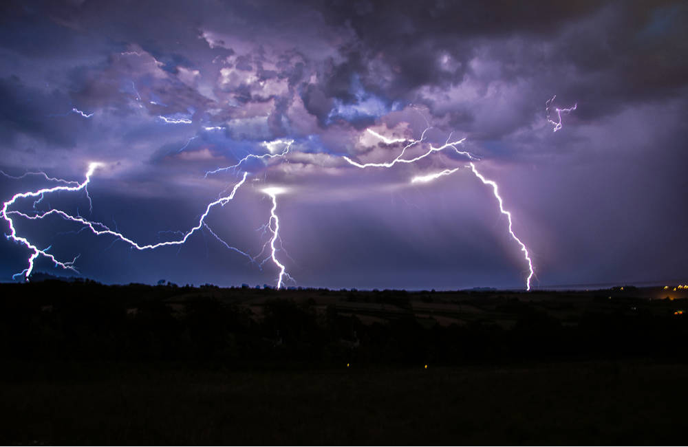 Temperatures to rise in the UK after thunderstorms swept the country