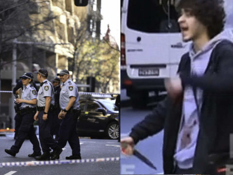 Man arrested over stabbings in Sydney city centre