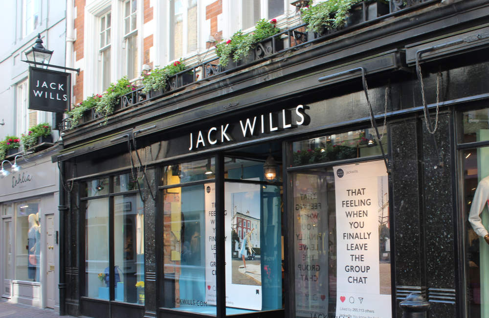 Sports Direct buys Jack Wills out of administration