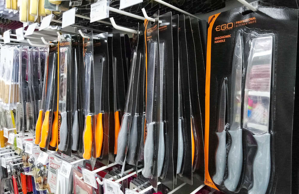 Big supermarkets have illegally sold knives to children