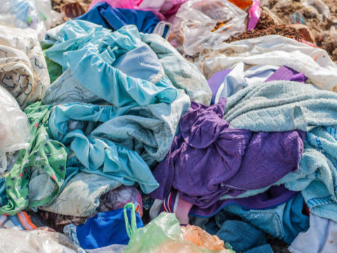Eleven million pieces of clothing end up in landfill each week