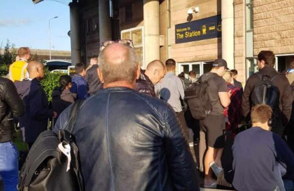 Manchester Airport train station evacuated over ‘suspicious package’
