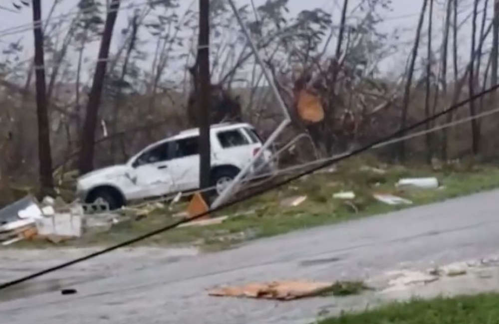 US states are evacuated as 185mph hurricane hits Bahamas