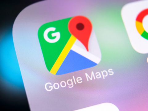 Google Maps Shows Sunken Car!