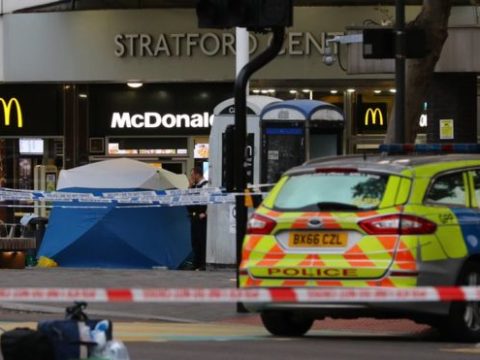 Teenager Killed Outside London Shopping Centre