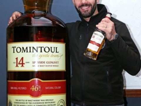 World’s Biggest Bottle Of Single Malt Whisky Sold For £15k