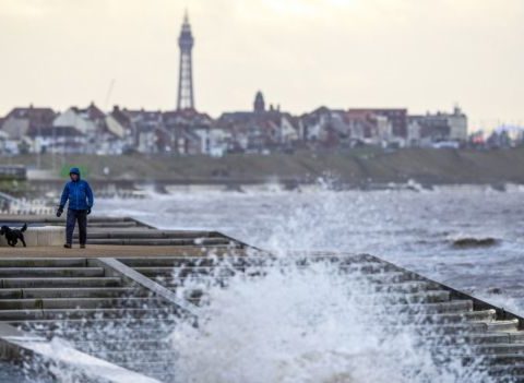 Storm Brendan Brings 80mph Winds To The UK
