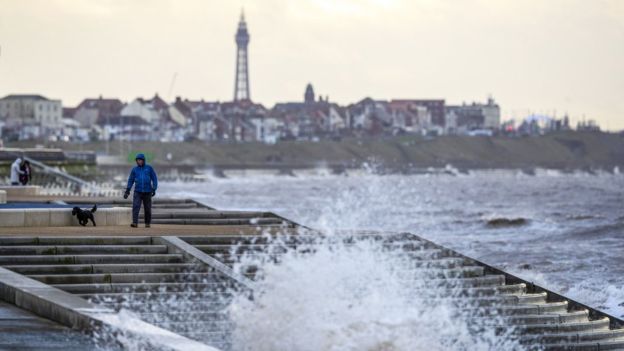 Storm Brendan Brings 80mph Winds To The UK