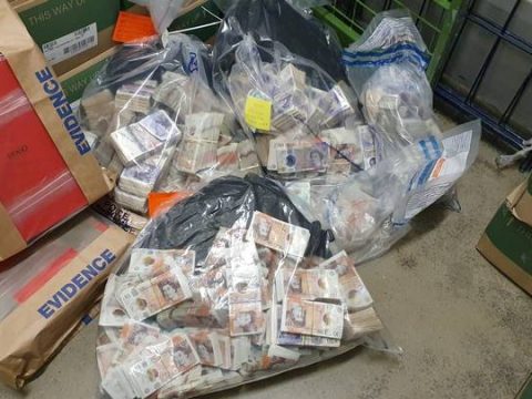 Police Seize £1m CASH From Mans Home