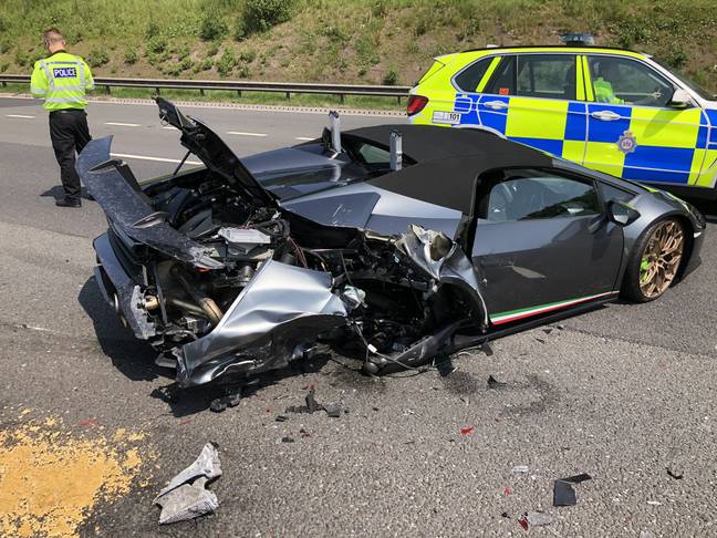 Owner Crashed Lamborghini Within 20 Mins Of Buying It