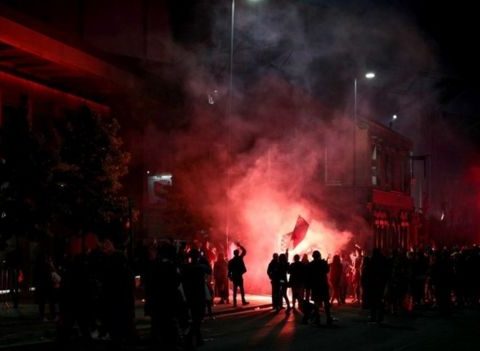 Nine Arrested After Anfield Celebrations