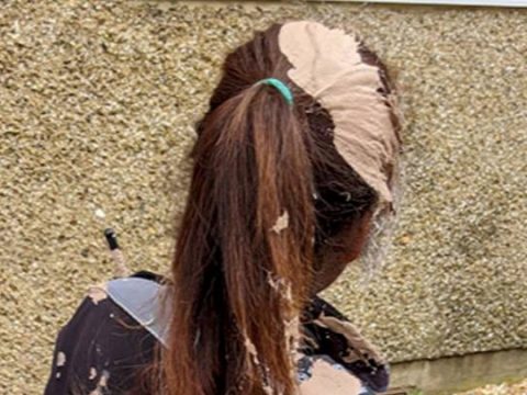 Traffic Warden Covered In Plaster By Angry Driver