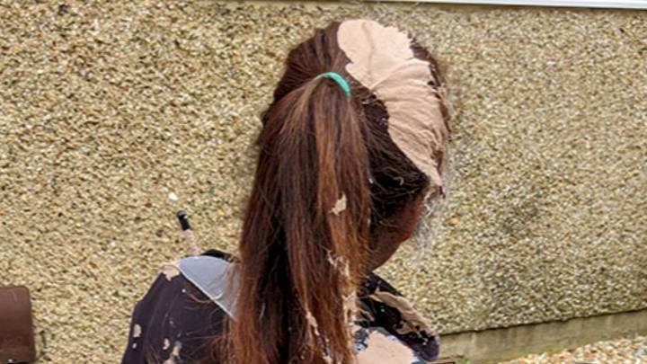 Traffic Warden Covered In Plaster By Angry Driver