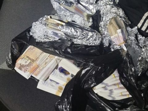 Huge Bag Of Cash Found With Speeding Driver