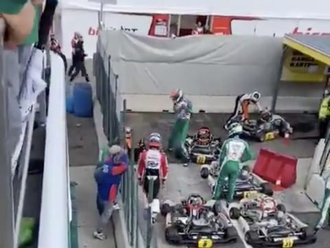 WATCH: Pro Cart Drivers Dangerous Actions