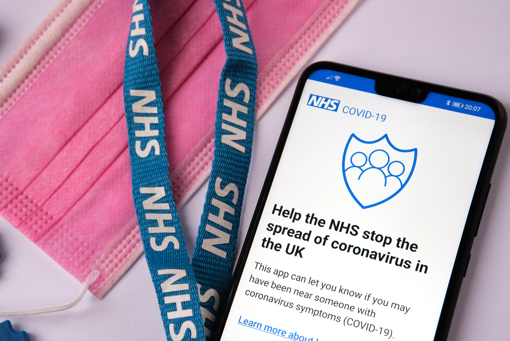 Blue Screen Glitch on NHS App!