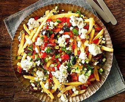 Loaded Greek Fries Recipe
