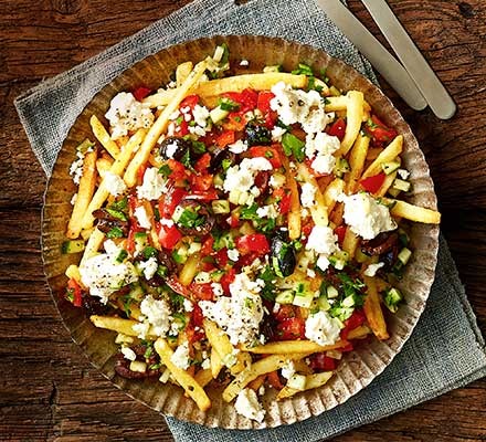Loaded Greek Fries Recipe
