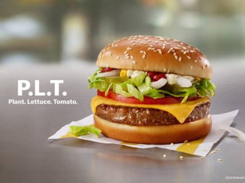 McDonalds Plant Based Burger