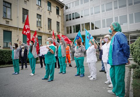 Nurses Hold Biggest Strike in History!
