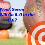 NFL 2020 Season Week 7 Clash of the 6-0 In the AFC