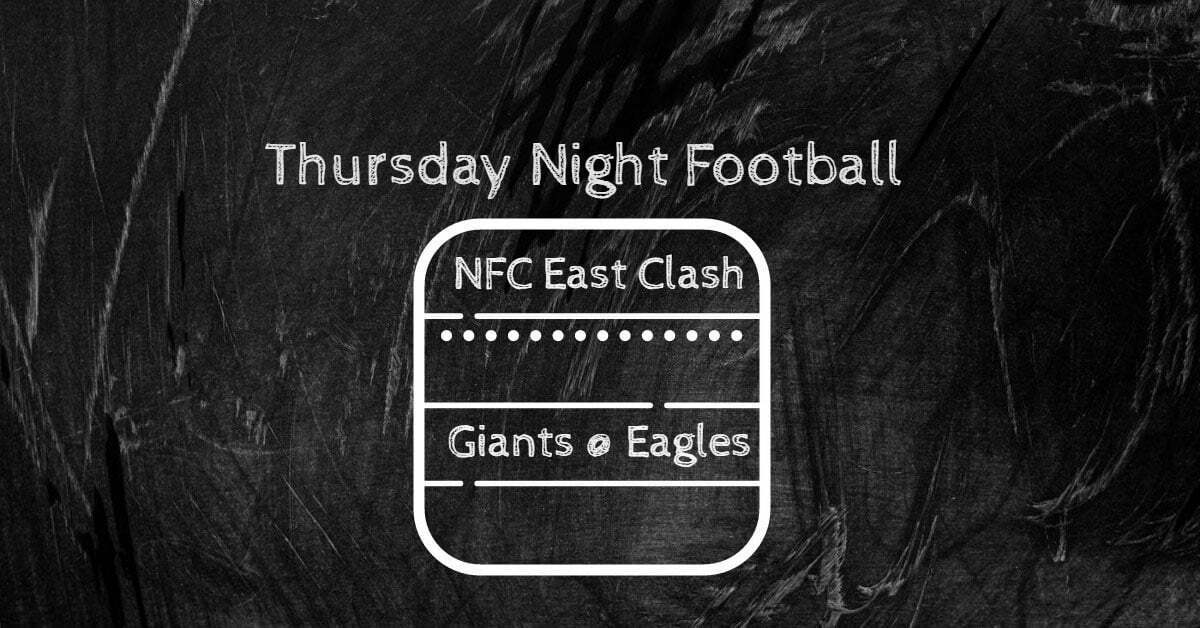 Week Seven Thursday Night Football All NFC East Clash