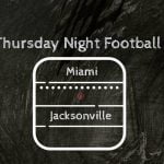 NFL 2020 Week Three Thursday Game Dolphins @ Jags
