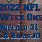 2022 Buffalo 31 LA Rams 10