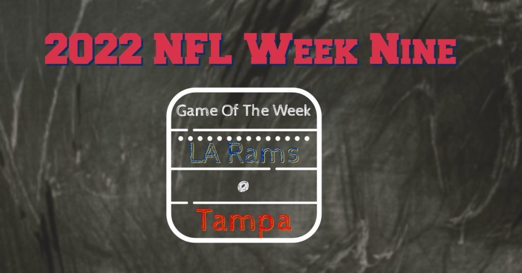 2022 NFL Week 9 Fixtures – NFC Divisional Rematch