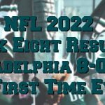 2022 NFL week Nine
