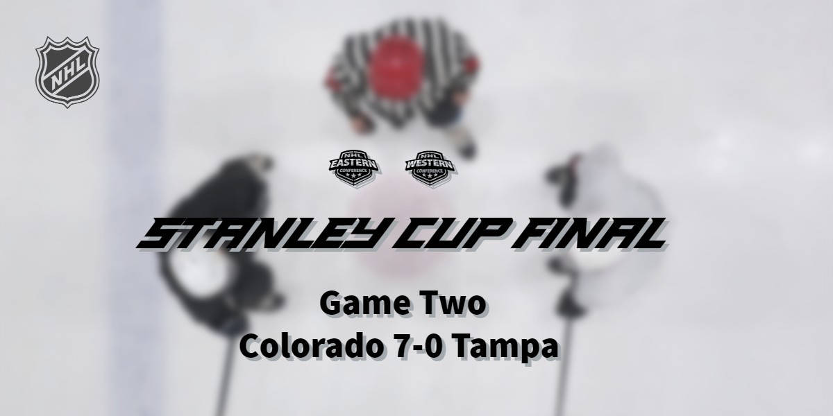 2022 Stanley Cup Final Game 2 Avalanche of Goals