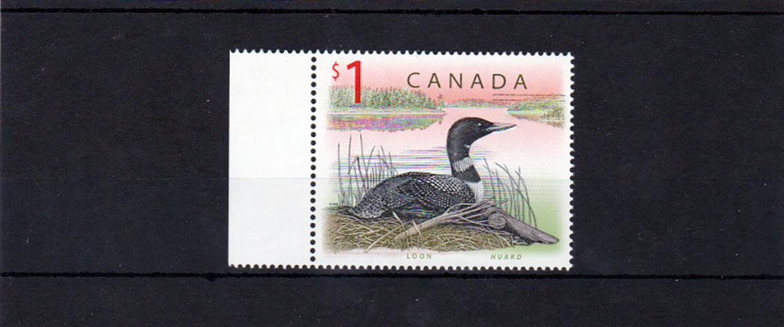 Bird Stamps To Look For Canada’s $1 Common Loon From 1998
